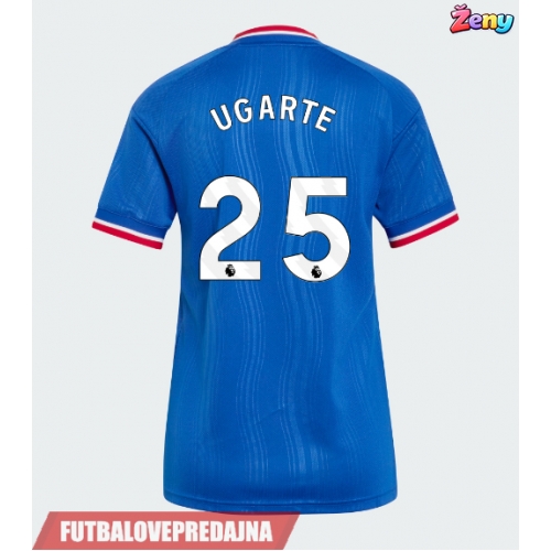 Lacne Ženy Futbalové dres Manchester United Manuel Ugarte #25 2026-27 Krátky Rukáv - Preč